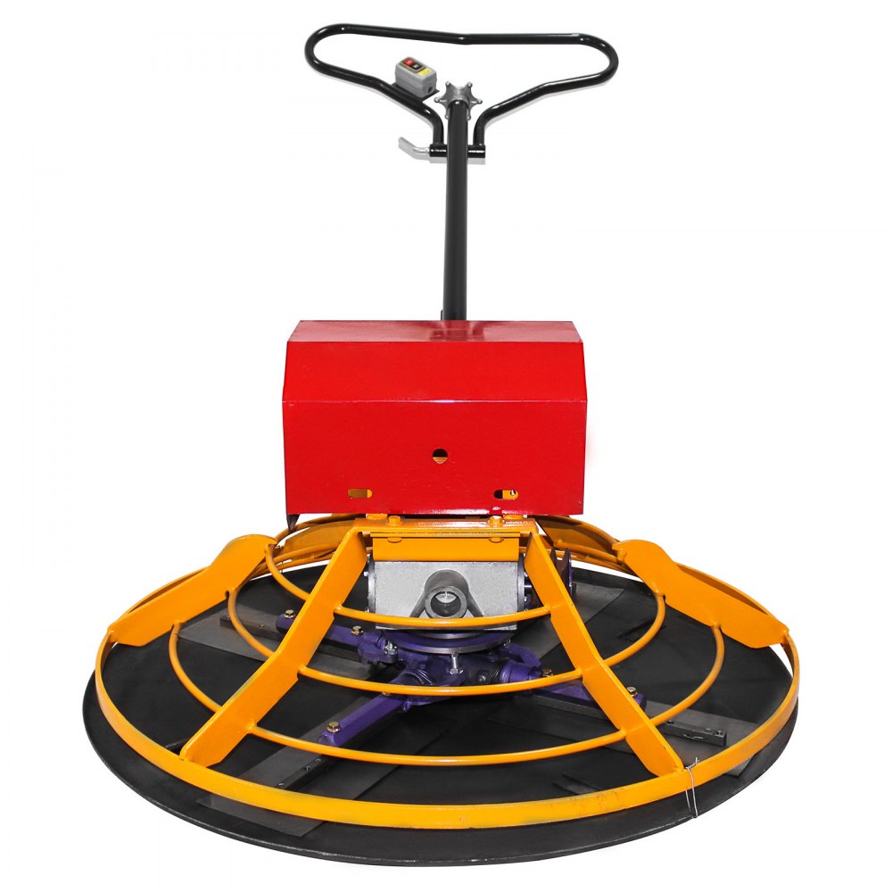 36" Walk Behind Electric Trowel Concrete Cement Surface Smooth Finish 2200W