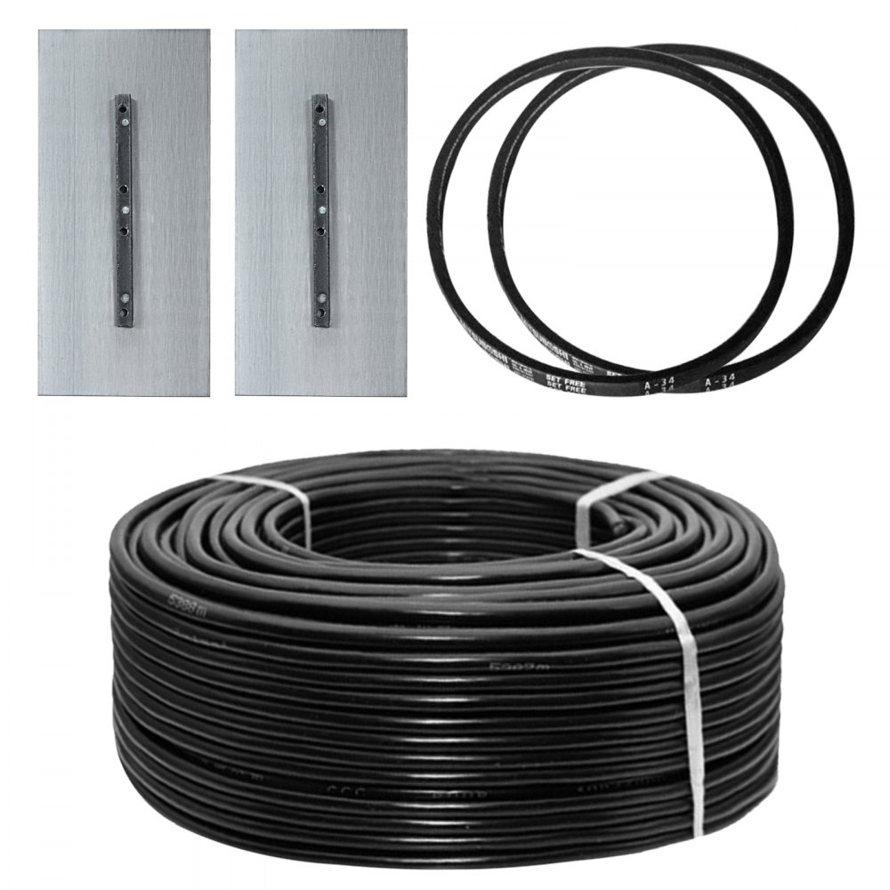 36" Walk Behind Electric Trowel Concrete Cement Surface Smooth Finish 2200W