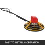 36" Walk Behind Electric Trowel Concrete Cement Surface Smooth Finish 2200W