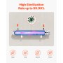 VEVOR 220V 12W UV Water Purifier 1GPM Ultraviolet Water Purifier Filter