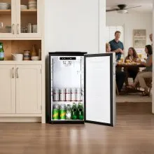 VEVOR Beer Kegerator with CO2 Tank Single-Tap Beer Dispenser 92L Refrigerator