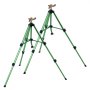 VEVOR Impact Sprinkler on Tripod Base, 2 Packs, Heavy Duty Tripod Sprinklers with Brass Head & G3/4" Connector, 360 Degree Large Area Irrigation Sprinkler, Adjustable Heights Sprinkler for Yard