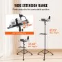 VEVOR Projector Stand with Wheels Laptop Stand Tripod Height from 31.3 to 67.3"