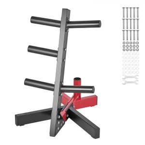 Dip Bar VEVOR Weight Plate Rack,Standard Weight Plate Tree,Weight