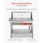 6 x 1/2 Pans Commercial Food Warmer Steam Table with Undershelf and Shield