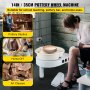 VEVOR pottery wheel, ideal for pottery studios, home diy, and art classes @ 14in/35cm.