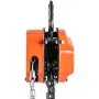VEVOR Hand Chain Hoist, 1 Ton 2200 lbs Capacity, Manual Chain Block with Upgrade G80 Galvanized Chain, 3 m Lifting Height, Heavy Duty Pulley Hoist for Garage Warehouse Automotive Machinery, Orange