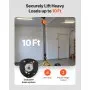 VEVOR Hand Chain Hoist, 3 Ton Capacity, Manual Chain Block with Upgrade G80 Galvanized Chain, 3 m Lifting Height, Heavy Duty Pulley Hoist for Garage Warehouse Automotive Machinery, Orange