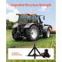 3 Point 2" Trailer Hitch Receiver Tractor Drawbar Quick Hitch Adapter for Kubota