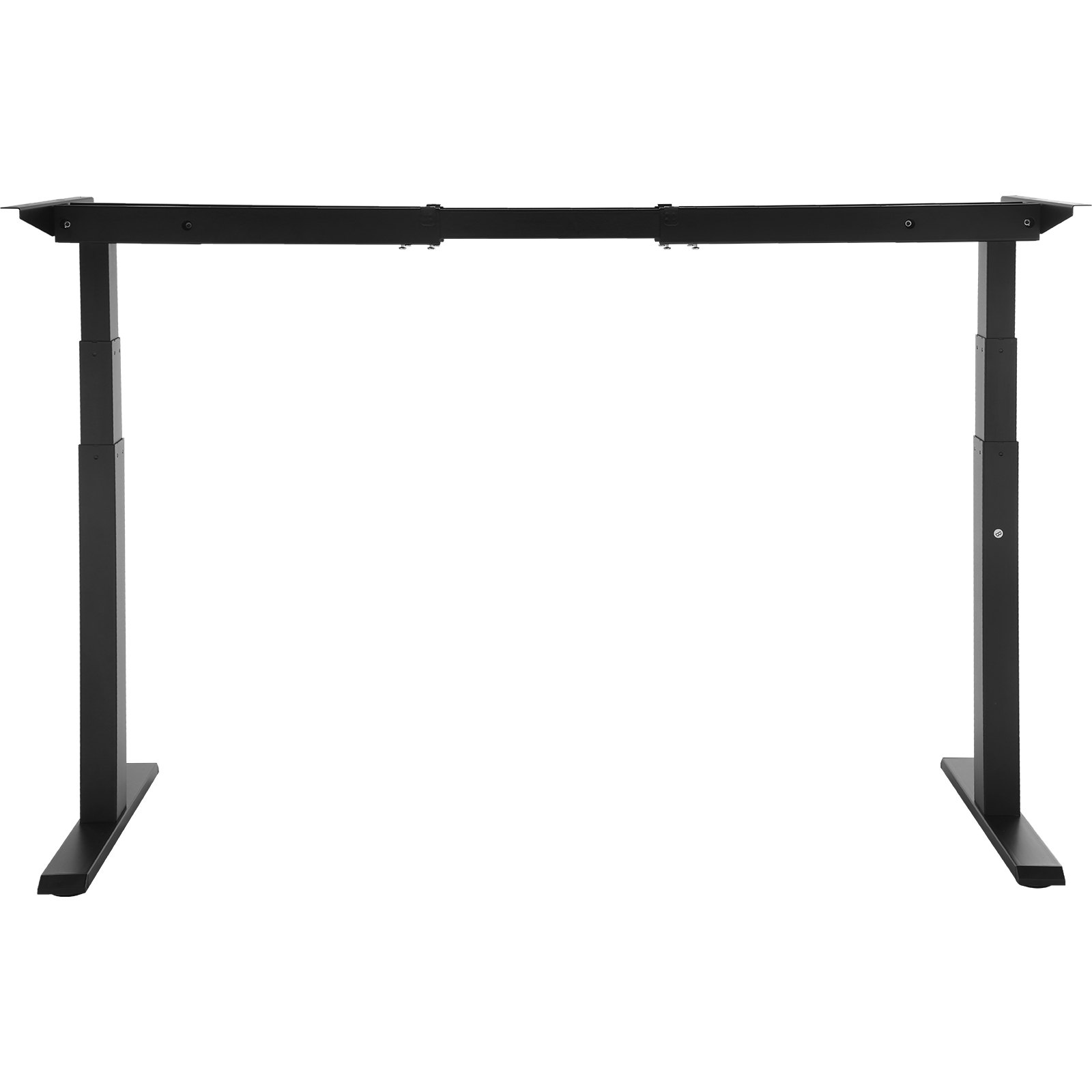 VEVOR Electric Standing Desk Frame Dual Motor Adjustable 65-129 cm H Black