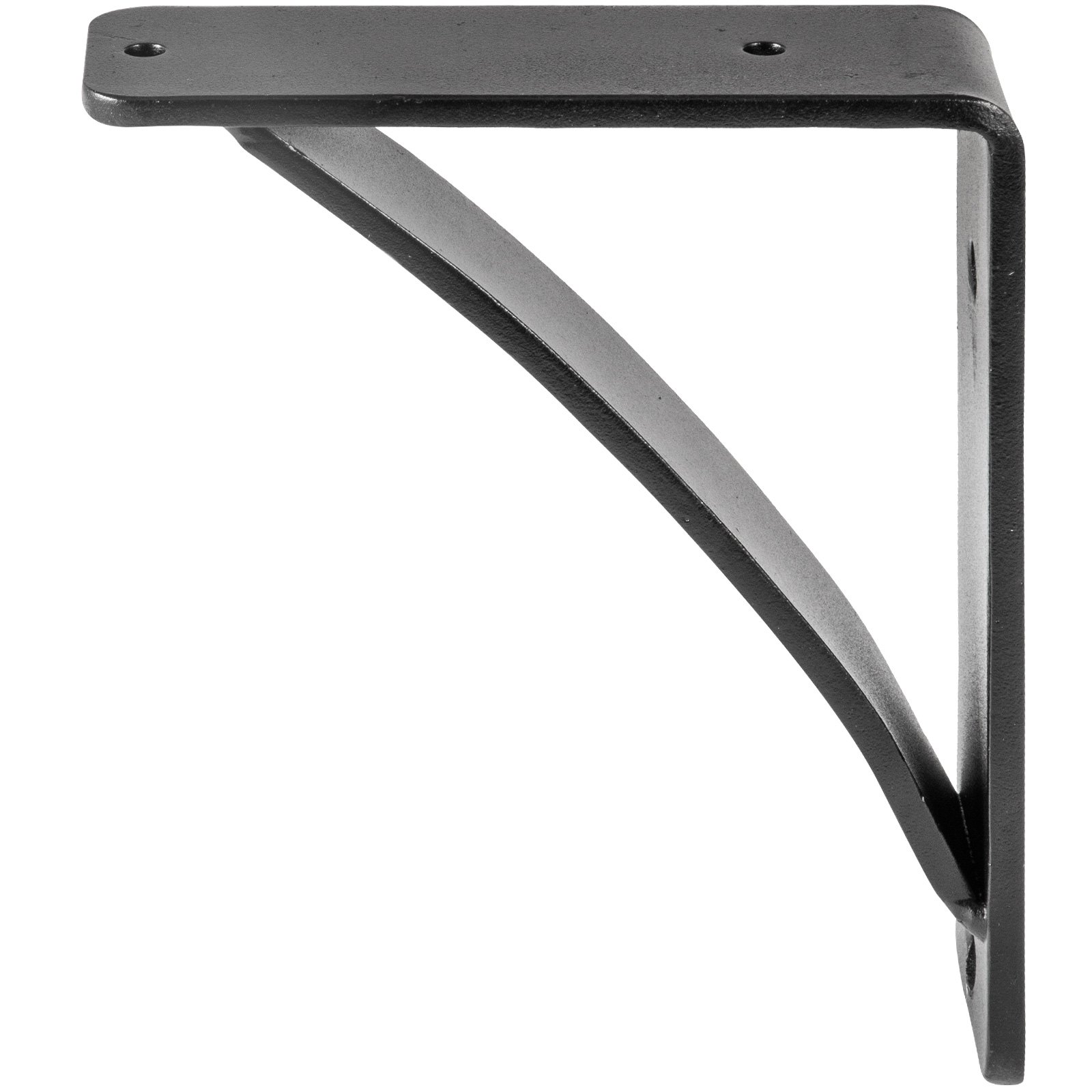 VEVOR steel shelf brackets with black finish and durable construction.