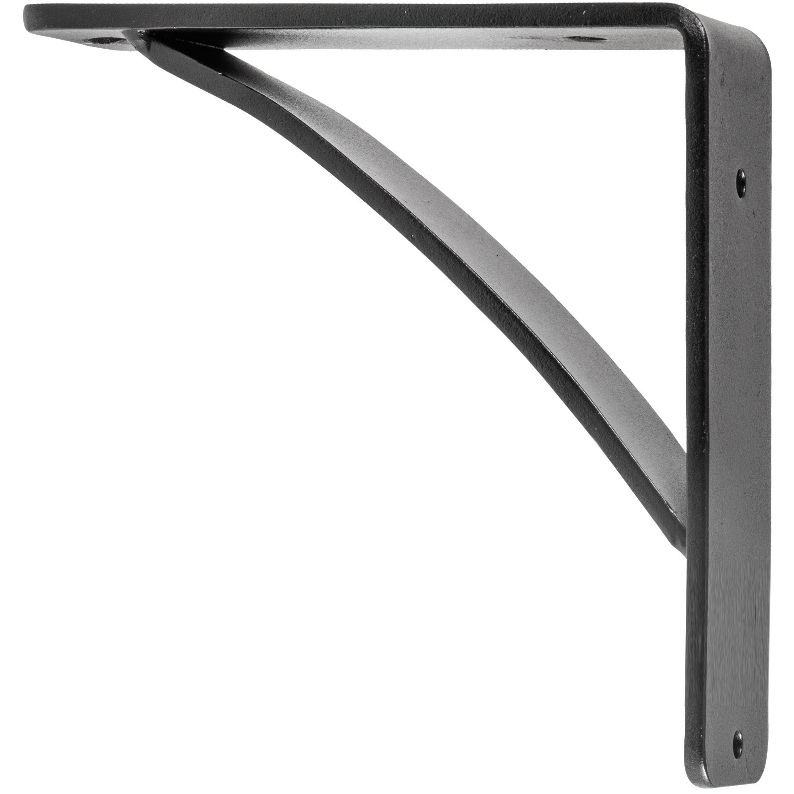 Βάση στήριξης ραφιών VEVOR Heavy Duty 2 Pack, Floating Shelf Bracket 8x9x2,5", 450lbs Load Garage Workshop Home Steel ράφι στηρίγματα Χειροποίητη συγκολλημένη βάση στήριξης ραφιού Τριγωνικό Τοίχο Ματ Μαύρο DIY Rustic