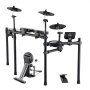 VEVOR Electric Drum Set, 32 Drum Kits & 480 Sounds Electronic Drum Kit, USB MIDI Supported 8 in Quiet Mesh Snare Electric Drum Set with 10 in Cymbals Drum Sticks & Headphone, for Beginners & Adults