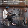 VEVOR Electric Drum Set Electronic Drum Kit 480 Sounds for Beginners & Adults