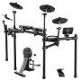 VEVOR Electric Drum Set, 32 Drum Kits & 480 Sounds Electronic Drum Kit, USB MIDI Supported 8 in Quiet Mesh Snare Electric Drum Set with 10 in Cymbals Drum Sticks & Headphone, for Beginners & Adults