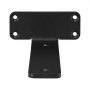 black VEVOR shelf brackets with four mounting holes for easy and secure installation.