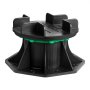 VEVOR Deck Blocks 8 PCS, 2200 lbs / 997.90 kg Load Capacity Deck Support Plastic Pedestal Paver, Raising 3.54 - 4.65 inch / 90 - 118 mm, Height Adjustable Shed Foundation Base for Wood Concrete Metal