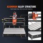 VEVOR CNC Router Machine, 60W, 3 Axis GRBL Control Wood Engraving Carving Milling Machine Kit, 300 x 200 x 60 mm/11.8 x 7.87 x 2.36 in Working Area 1200 RPM for Wood Acrylic MDF PVC Plastic Foam Vinyl