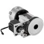 VEVOR Dividing Head, K11-100mm 3-Jaw Chuck, CNC Router Milling Machine Rotational Axis 4th Axis A Axis Indexing Head, 66 mm(2.6")/65 mm Center Height MT2 Tailstock 6:1 Gear Ratio, Universal for Engraving