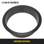 VEVOR Fire Pit Ring 36 Inch Fire Pit Pan Fireplace Ring Solid Steel Heavy Duty Fire Pit Ring/Liner for Fireplace Campfire Pit Ground for Outdoor Camping