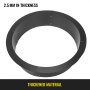 VEVOR Fire Pit Ring 45-Inch Outer/39-Inch Inner Diameter, 3.0mm Thick Heavy Duty Solid Steel, Fire Pit Liner DIY Campfire Ring Above or In-Ground for Outdoor