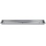 VEVOR Sartén para hoguera de 49 x 8 pulgadas, sartén y quemador de acero inoxidable con canal lineal, quemador integrado para hoguera, 90 K BTU