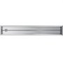 VEVOR Sartén para hoguera de 49 x 8 pulgadas, sartén y quemador de acero inoxidable con canal lineal, quemador integrado para hoguera, 90 K BTU