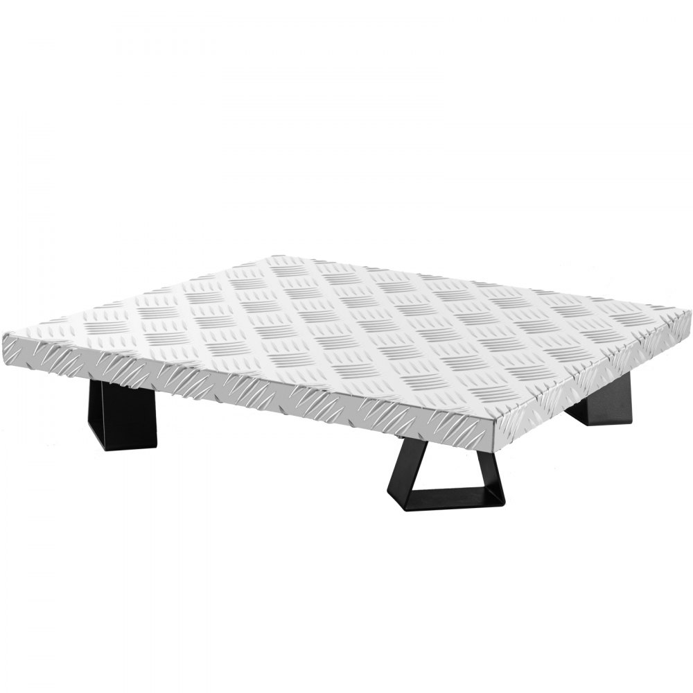 VEVOR Fire Pit Heat Shield, 26 x 26 Inch Deck Defender & Grass Guard, High Temp Carbon Steel Fire Pit Heat Deflector for Grass Lawn Guarding, Fire Pit Pad for Outdoors, Bonfires, Wood Burning, Square