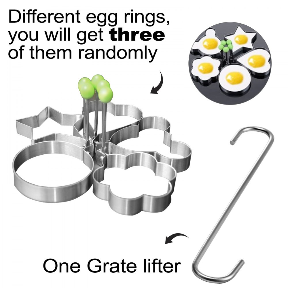 VEVOR BBQ Grill Griddle Grate 18" Replacement Griddle Grill with Center Grate