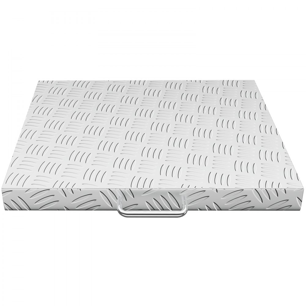 VEVOR Cubierta de la tapa de la plancha, funciona con plancha Blackstone de 36 pulgadas, cubierta de plancha superior plana de acero con placa de diamante de aluminio, cubierta dura impermeable con mango resistente al calor