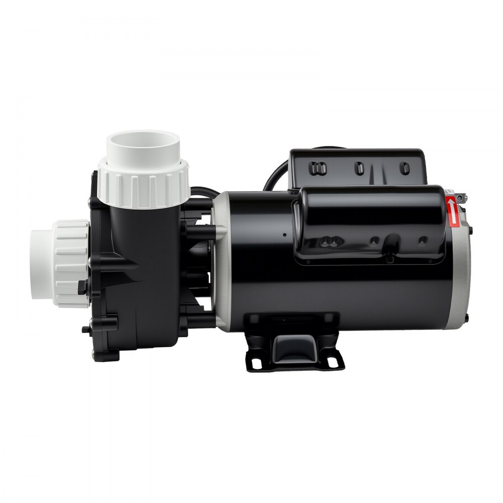 VEVOR SPA Pump, 2 HP, 2-Speed Hot Tub Pump with 2-Inch Port, 139.5 GPM High and 66.5 GPM Low Speed, 115V 60Hz, 48 Frame, for Sundance #6500-357/ #6500-845/ #6500-758/ #6500-345/ #6500-090/ #6500-258