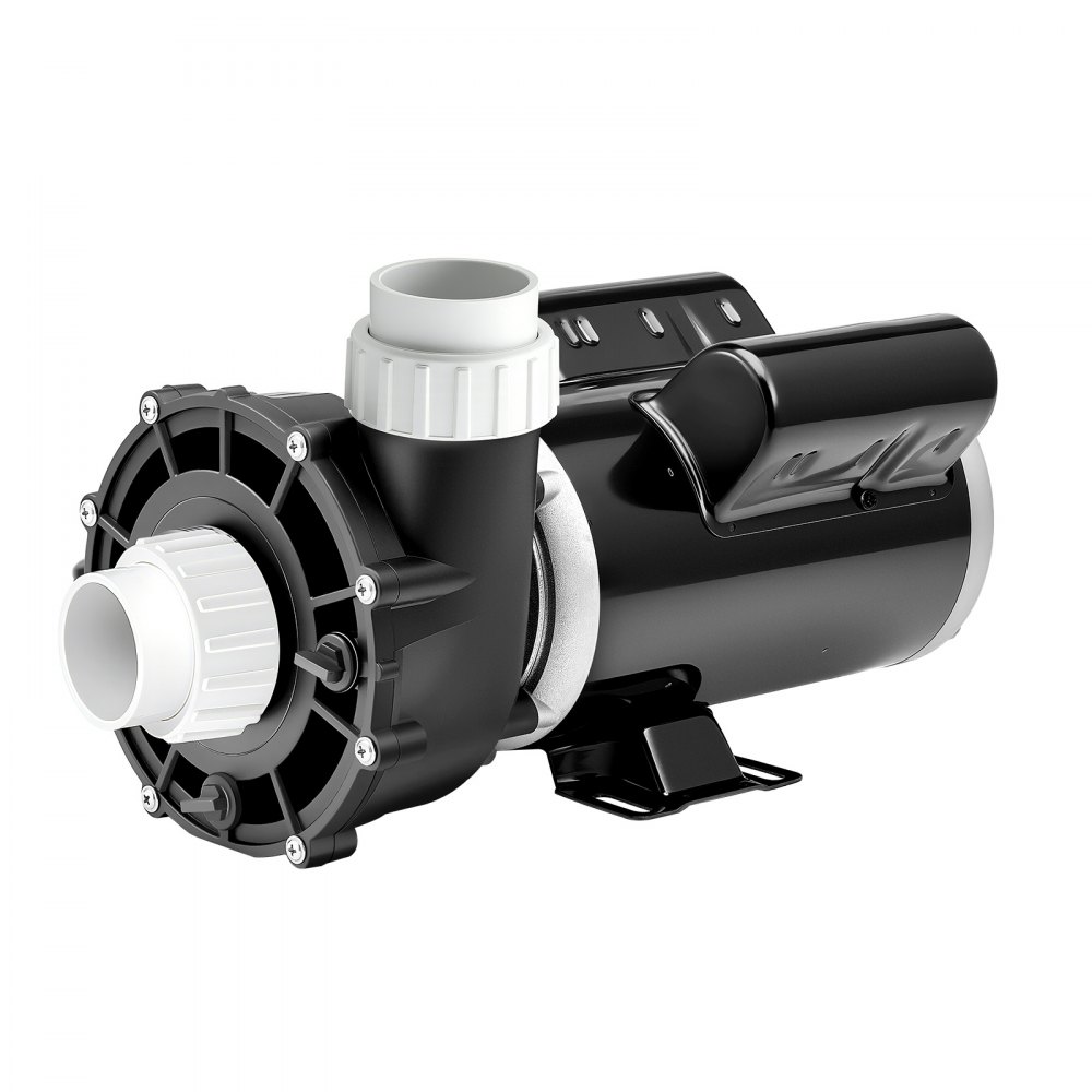 VEVOR SPA Pump, 2 HP, 2-Speed Hot Tub Pump with 2-Inch Port, 139.5 GPM High and 66.5 GPM Low Speed, 115V 60Hz, 48 Frame, for Sundance #6500-357/ #6500-845/ #6500-758/ #6500-345/ #6500-090/ #6500-258