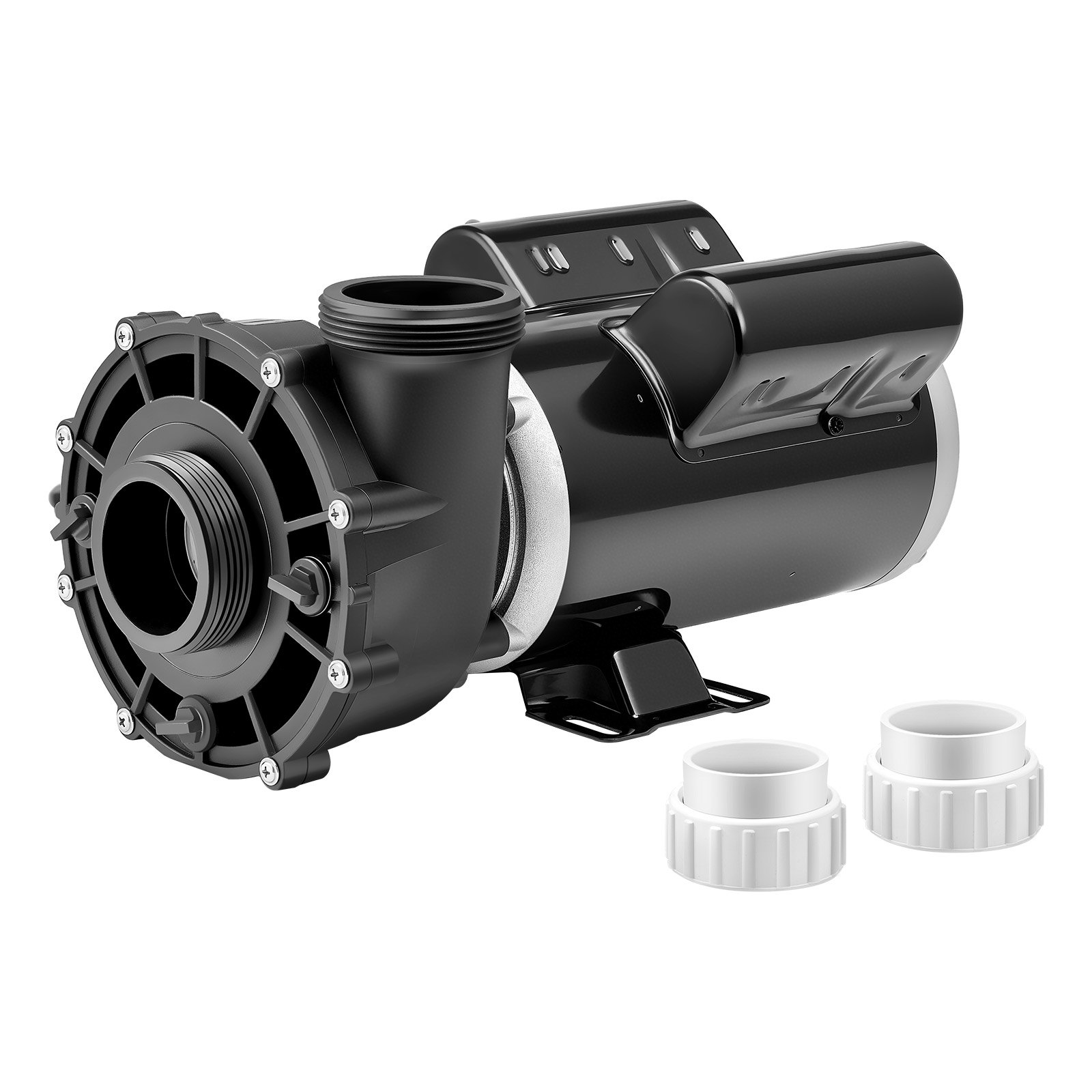 VEVOR SPA Pump, 2 HP, 2-Speed Hot Tub Pump with 2-Inch Port, 139.5 GPM High and 66.5 GPM Low Speed, 115V 60Hz, 48 Frame, for Sundance #6500-357/ #6500-845/ #6500-758/ #6500-345/ #6500-090/ #6500-258