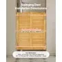 Saloon Swinging Doors 36" x 42" Arched Top Pine Wood with Hinges Log