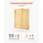 Saloon Swinging Doors 36" x 42" Arched Top Pine Wood with Hinges Log