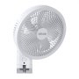 VEVOR 8.5 in Wall Mount Fan, Oscillating Hanging Fan with Remote Control, 10 ft Powerful Airflow, DC Motor, 4 Speeds & Timer, Auto 90° Horizontal & Manual Vertical Tilt, Ideal for Home, Office, RV