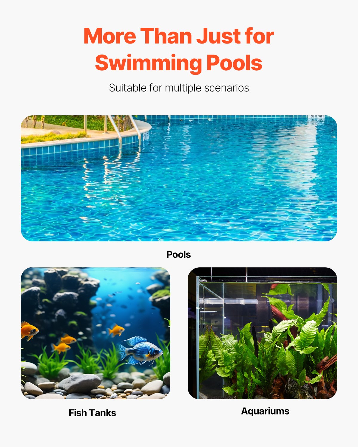 VEVOR Pool Filter Balls for Sand Filter, 1.4 kg/3.1 lbs, Filter Balls Replace Pool Filter Sand, Reusable Blue Polyester Fiber Filter Media with Wash Bag, for Swimming Pool Aquarium Tank Above Ground Pool