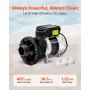 1.5 HP SPA Pump 110V-120V Hot Tub Bathtub Circulation Pump with 1.5-Inch Port
