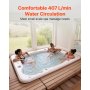 1.5 HP SPA Pump 110V-120V Hot Tub Bathtub Circulation Pump with 1.5-Inch Port
