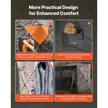 2-3 Person Portable Hunting Blind Thermal Ground Deer Duck Blind Carrying Bag