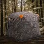 VEVOR Hunting Blind, 270° See Through Ground Blind, 4-5 Person Pop Up Deer Blind for Hunting with Carrying Bag, Portable Resilient Hunting Tent, One-Way See-Through Mesh for Turkey and Deer Hunting