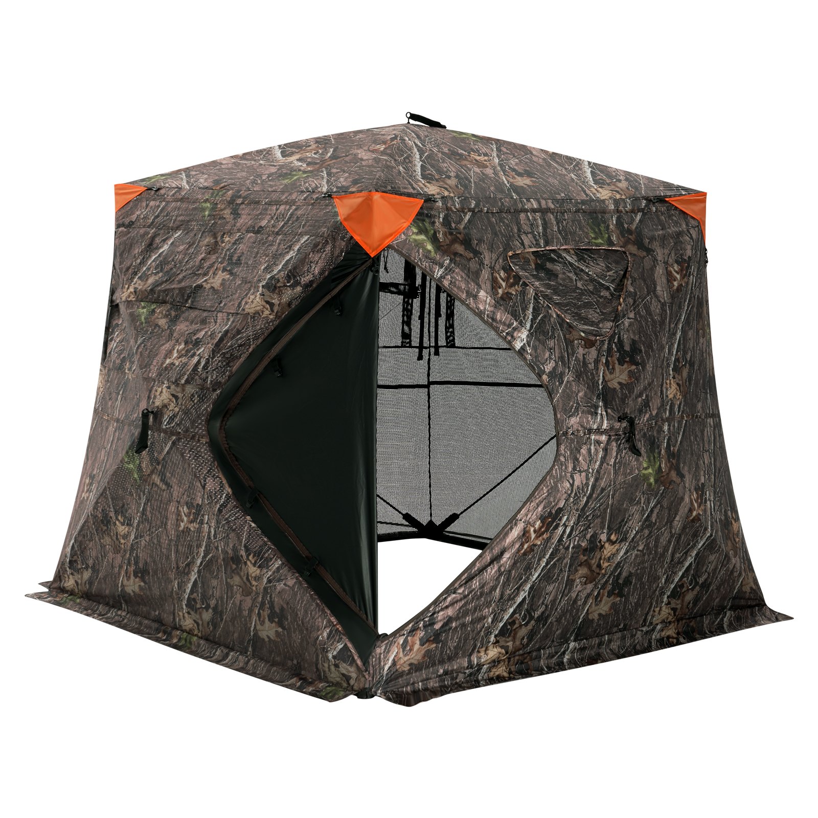 VEVOR Hunting Blind 270° See Through Ground Blind One-Way Mesh για 4-5 άτομα