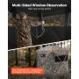 VEVOR Hunting Blind, 6-7 Person Ground Blinds with Carrying Bag, Portable Camouflage Tent, Reinforced Durable Concealed Shelter with Silent Zipper Door and Window, for Turkey and Deer