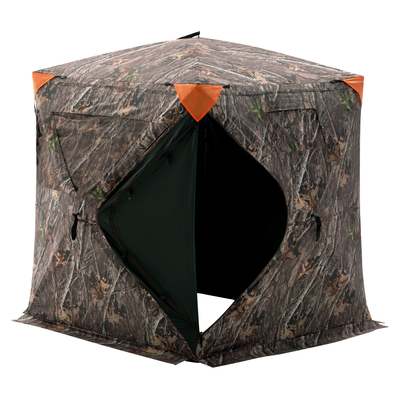 VEVOR Hunting Blind 270° See Through Ground Blind 3 Windows Mesh για 1-2 άτομα