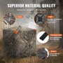 VEVOR Hunting Blind, 270° See Through Ground Blind, 1-2 Person Pop Up Deer Blind for Hunting with Carrying Bag, Portable Resilient Hunting Tent, One-Way See-Through Mesh for Turkey and Deer Hunting