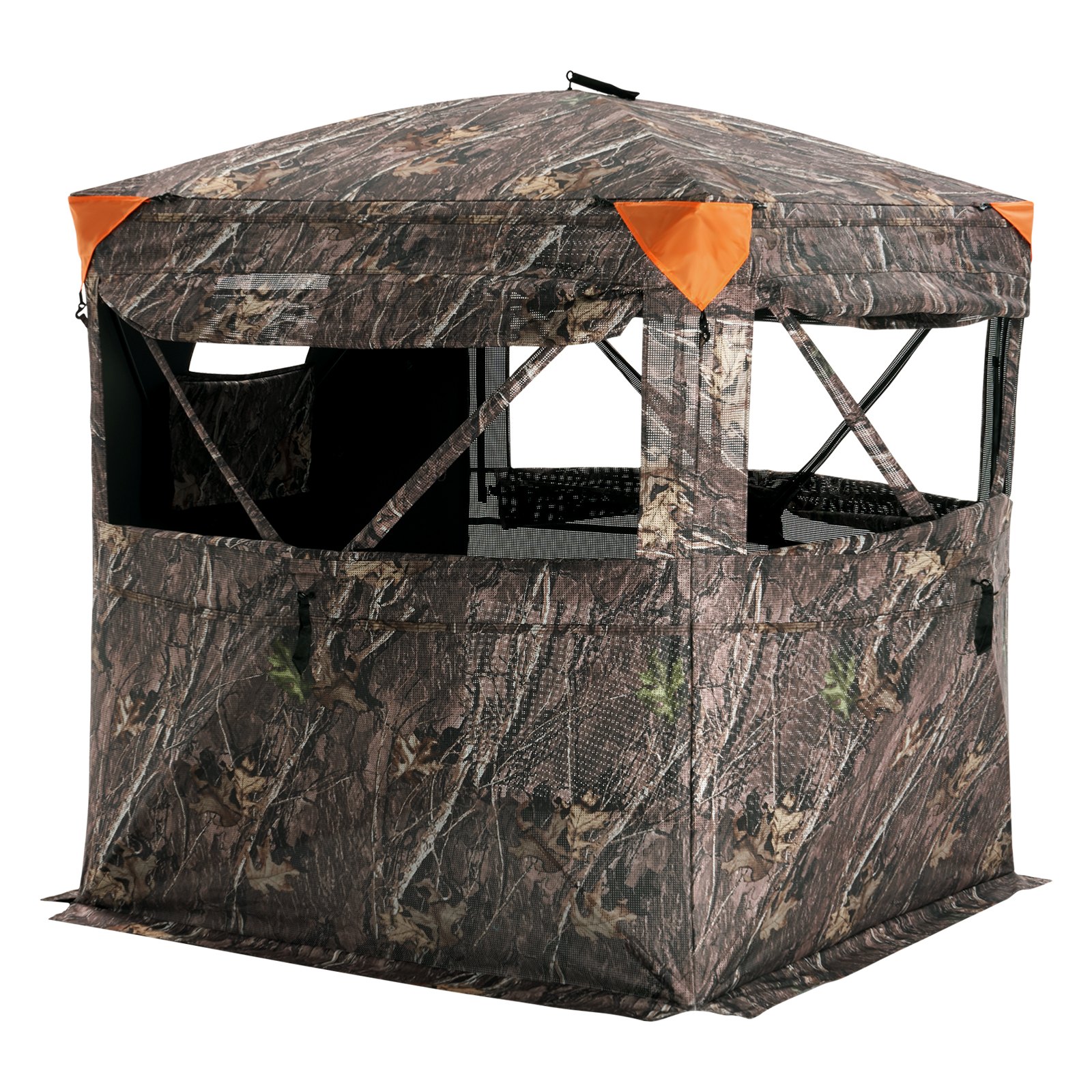 VEVOR Hunting Blind 270° See Through Ground Blind One-Way Mesh για 2-3 άτομα