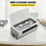 VEVOR Ultrasonic Cleaner Ultrasound Cleaning Machine 500ML White for Jewelry