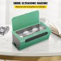 VEVOR Ultrasonic Cleaner Ultrasound Cleaning Machine 500ML Green for Jewelry