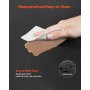 VEVOR Salon Mat for Hair Stylist 3 x 5 FT Semicircle Salon Chair Mat 1/2" Thick