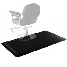 VEVOR Salon Mat for Hair Stylist 3 x 5 FT Rectangle Salon Chair Mat 1/2" Thick